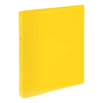 PAGNA 20900-04 Dossier de anilhas redondas A4 polipropileno amarelo