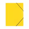 PAGNA PP 12 Pasta de apresentação A4 polipropileno amarelo formato horizontal fecho de mola