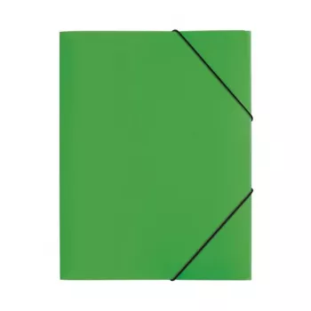 PAGNA Pasta portefólio A4 polipropileno verde elástico formato vertical 21613-05