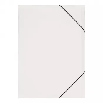 PAGNA 21638-02 A3 polipropileno (PP) branco pasta de recolha com elástico pack de 5