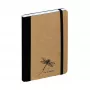 Pagna Caderno universal A6 quadriculado 192 folhas preto/castanho