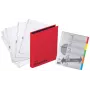 PAGNA Ficheiro de anéis 2 anéis vermelho DIN A4