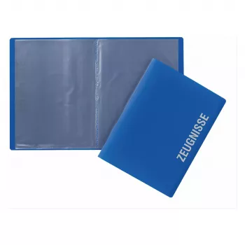 PAGNA Pasta para diplomas DIN A4 10 bolsas azul