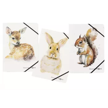 PAGNA Agrafador de cantos Save Me DIN A4 corço lebre esquilo pack de 3