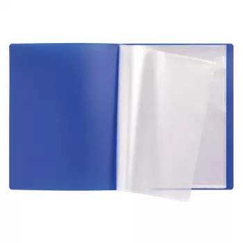 Pagna Pasta de apresentação Office DIN A4 20 bolsas azul