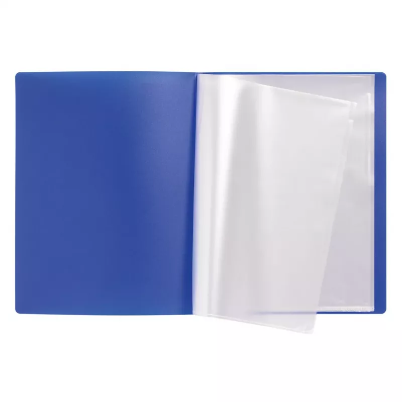 Pagna Pasta de apresentação Office DIN A4 20 bolsas azul