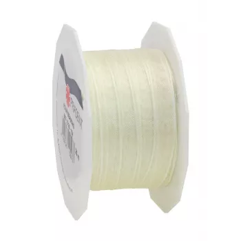 C.E. Pattberg Fita de presente Four Seasons cetim mate creme 40 mm x 25 m