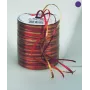 C.E. Pattberg Fita de presente Rafia brilhante vermelho/dourado 3,0 mm x 50,0 m
