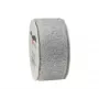C.E. Pattberg Fita de presente Metallic Lace brilhante prateado 40 mm x 20 m