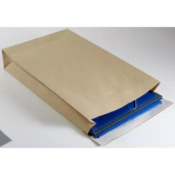 Vereinigte Papierwarenfabriken envelope de envio com fole flexiPAK classic eco 26x7x41 cm aprox. DIN B4 papel kraft natural