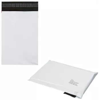 Vereinigte Papierwarenfabriken envelopes de plástico Poly Mailer Classic Light DIN B5 branco 100 unid.