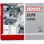 Novus Dahle Novus 23/15 SUPER Pack de agrafos - 1,5 cm - 1000 agrafos - aço - aço inoxidável