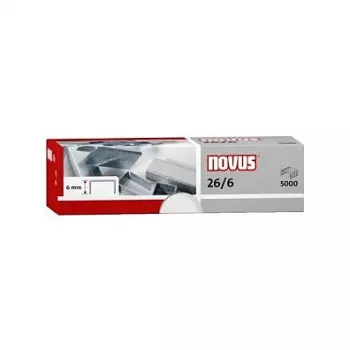 Novus Dahle Novus 040-0160 - Agrafos - 6 mm - 5000 unid.