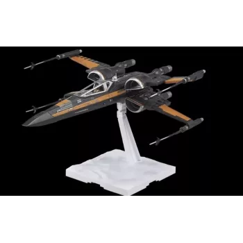 Revell Star Wars Bandai Poe's X-Wing Fighter (escala 1:70) Kit de montagem em plástico Build & Play com luz e som