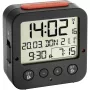 TFA Bingo Despertador digital com rádio e temperatura interior preto
