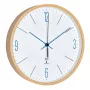 TFA 60.3524.06 Relógio com rádio analógico com moldura de bordo, azul