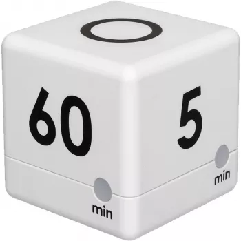 TFA 38.2032.02 Cube Temporizador digital branco/cinzento
