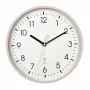 TFA Dostmann 60.3550.16 Relógio de parede com rádio 24,5 cm x 4,2 cm rosa