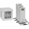 TFA .me Conjunto inicial Gateway WLAN ID-01 com 3 emissores ID-A3 termómetro sem fios digital (35.8104.02)