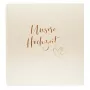 Álbum de fotografias de casamento Goldbuch Herzklopfen 30x31 cm 60 páginas brancas modelo 08174