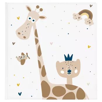 Álbum de fotografias de bebé Goldbuch Little Dream Giraffe 30x31 cm 60 páginas brancas