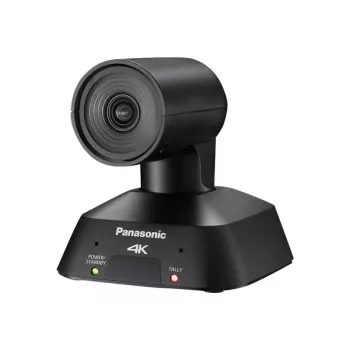 Câmara de conferência PTZ 4K Panasonic AW-UE4KG com zoom ótico de 24x, PoE+, preta