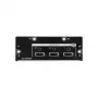 Placa de expansão Panasonic AV-UHS5M4G com 3 saídas HDMI 2.0 para o switcher de direto AV-UHS500
