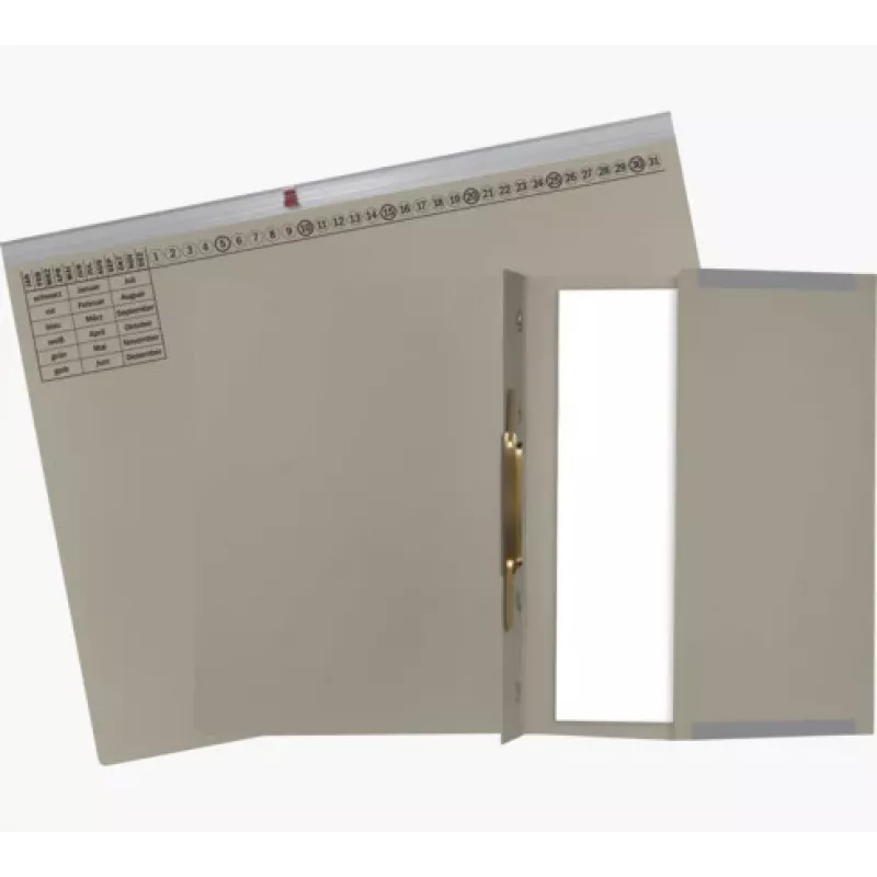 Exacompta 370110B Dossier - Cartão - Cinzento - 320 g/m² - 265 x 316 mm