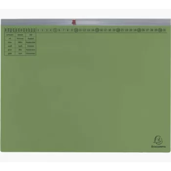 Exacompta 370125B Dossier - Cartão - Verde - 320 g/m² - 265 mm - 316 mm