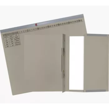 Exacompta 370210B Dossier - Cartão - Cinzento - 320 g/m² - 265 x 316 mm - A4