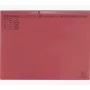 Exacompta 370403B Dossier convencional - Cartão - Vermelho - 320 g/m² - 265 x 316 mm