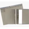 Exacompta 370410B Dossier de alavanca A4 80 mm lombada Cinzento Cartão 320 g/m²