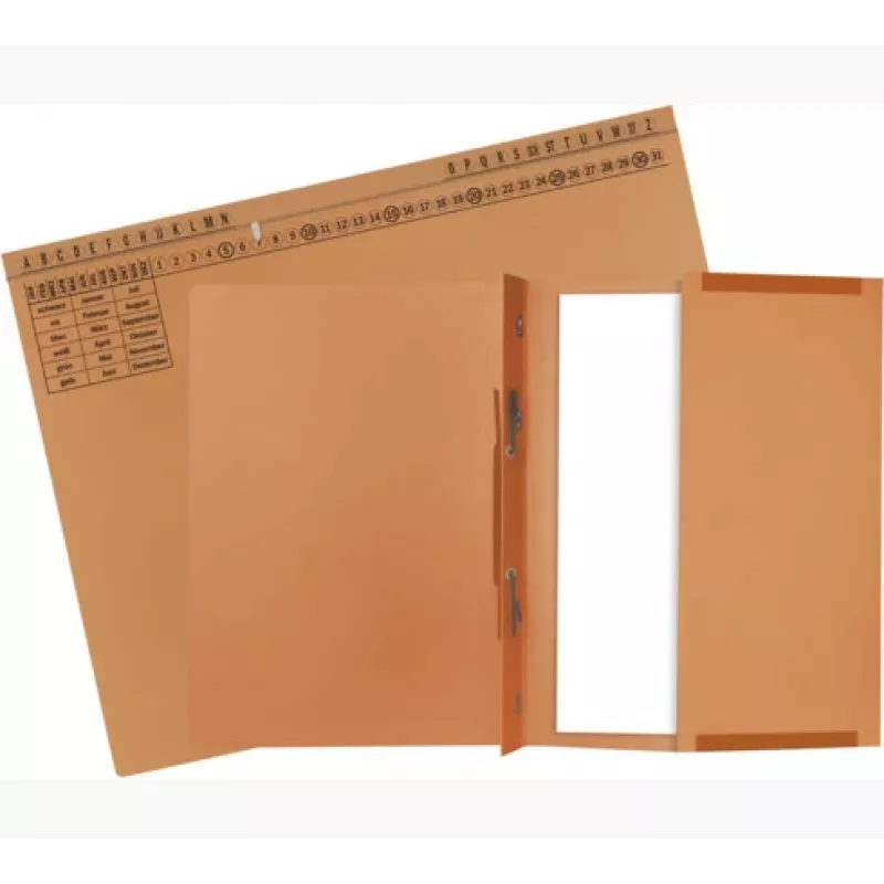 Exacompta 371109B Dossier - Cartão - Laranja - 320 g/m² - 265 x 316 mm