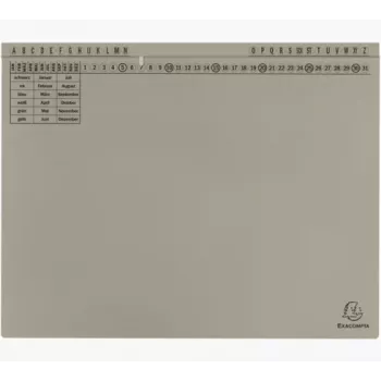 Exacompta 371110B Dossier - Cartão - Cinzento - 320 g/m² - 265 x 316 mm