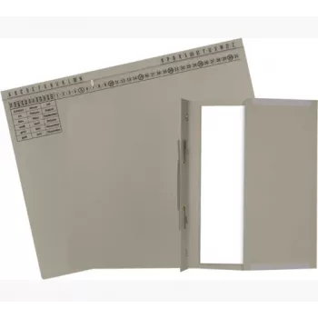 Exacompta 371110B Dossier - Cartão - Cinzento - 320 g/m² - 265 x 316 mm