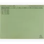 Exacompta 371125B Dossier - Cartão - Verde - 320 g/m² - 265 mm - 316 mm
