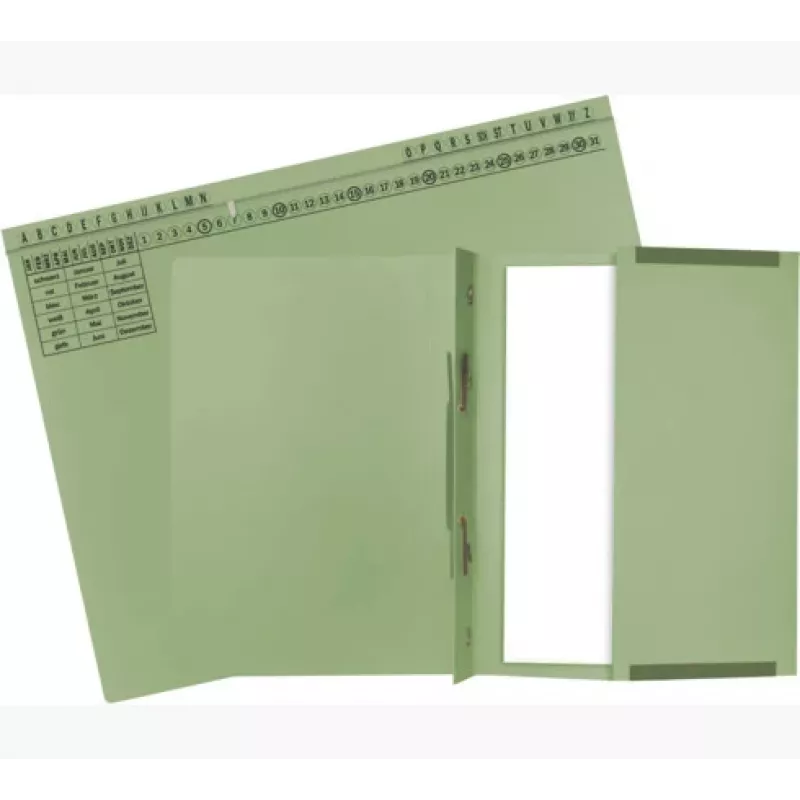 Exacompta 371125B Dossier - Cartão - Verde - 320 g/m² - 265 mm - 316 mm