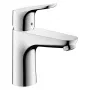 Hansgrohe Focus Misturadora monocomando de lavatório 100 com conjunto de escoamento, Cromado