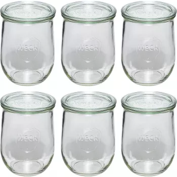 Frasco WECK Tulip 1062ml conjunto de 6