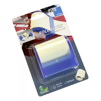 Rolo de notas autocolantes inFO Standard 5624-01 amarelo 1 rolo recarga