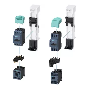 Módulo de ligação Siemens SIRIUS 3RA1921-1 para 3RV1.2 e 3RT101