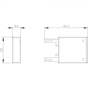 Limitador de sobretensão Siemens 24-48VAC 24-70VDC 3R