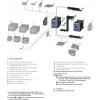 Módulo de ligação Siemens SIRIUS 3RA29 para 3RV2011 e 3RT201