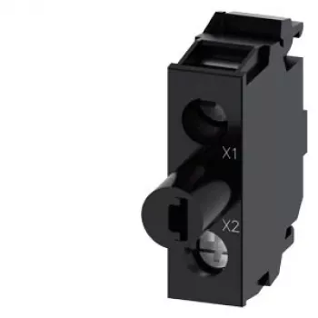 Módulo LED Siemens SIRIUS ACT com LED integrado AC/DC 24V branco