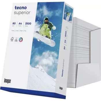 Papyrus Superior papel de cópia A4 80g 2500 folhas branco