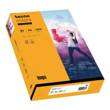 Papyrus TECNO Colors papel de cópia laranja médio A4 80 g/m² 500 folhas