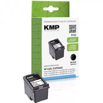 Tinteiro compatível KMP H162 preto 12ml para HP 62XL C2P05AE