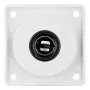 Berker 945172509 Tomada Integro 12V branco polar brilhante