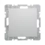 Berker 6710098989 tampa cega com placa central, branco polar brilhante