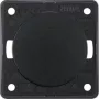 Berker Interruptor de tecla 936562510 ligar/desligar comutador preto brilhante